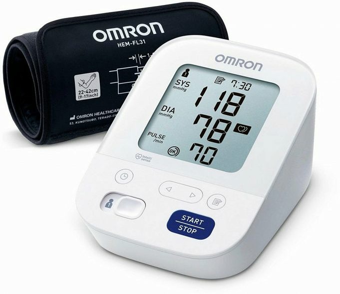 Bewertung Der Oberarm-Blutdruckmessgeräte Der Omron 3-Serie